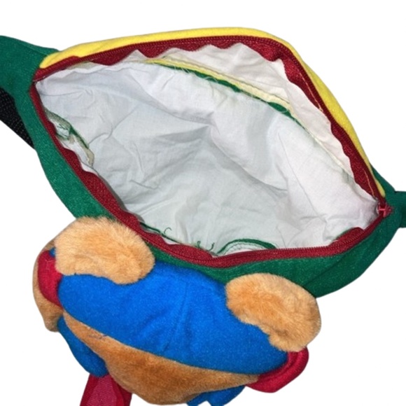 Fanny Pack Teddy Bear Sunways CARLO ORSINI Multi bag plush - Picture 5 of 12